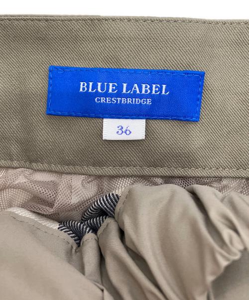BLUE LABEL CRESTBRIDGE（ブルーレーベルクレストブリッジ）BLUE LABEL CRESTBRIDGE (ブルーレーベルクレストブリッジ) スカート ベージュ サイズ:36の古着・服飾アイテム