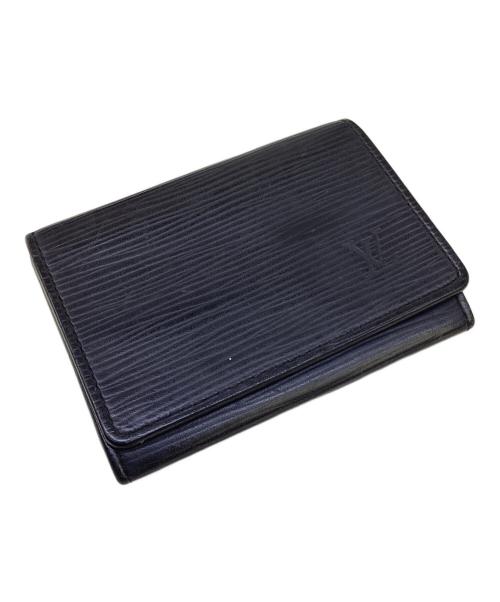 LOUIS VUITTON（ルイ ヴィトン）LOUIS VUITTON (ルイ ヴィトン) カードケース ブラックの古着・服飾アイテム