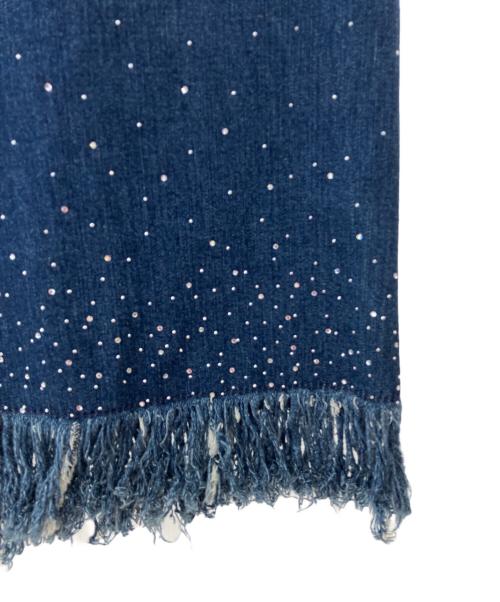 FENDI（フェンディ）FENDI (フェンディ) フリンジデニムセットアップ インディゴ サイズ:FREEの古着・服飾アイテム