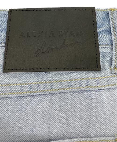 ALEXIA STAM（アリシアスタン）ALEXIA STAM (アリシアスタン) デニムパンツ インディゴ サイズ:3の古着・服飾アイテム