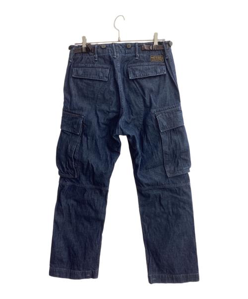 RRL（ダブルアールエル）RRL (ダブルアールエル) デニムカーゴパンツ インディゴ サイズ:W30×L29の古着・服飾アイテム