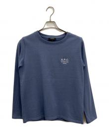 A.P.C.（アーペーセー）の古着「長袖カットソー」｜ブルー