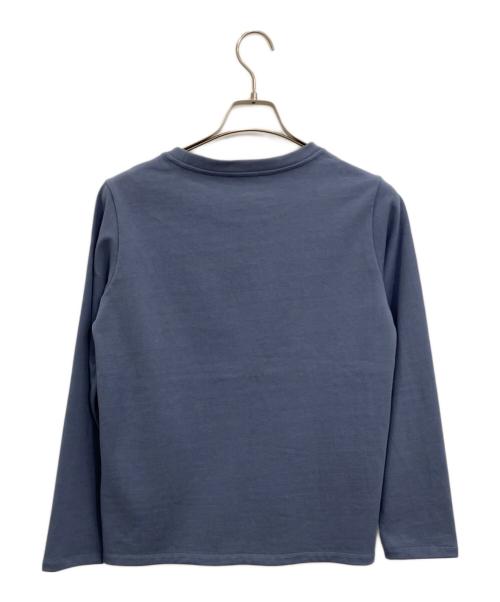 A.P.C.（アーペーセー）A.P.C. (アーペーセー) 長袖カットソー ブルー サイズ:Lの古着・服飾アイテム