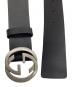 GUCCI (グッチ) ベルト ブラック サイズ:75・30：22000円