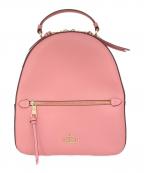 COACHコーチ）の古着「バックパック」｜ピンク