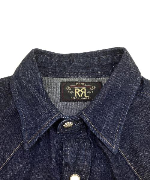 RRL（ダブルアールエル）RRL (ダブルアールエル) デニムシャツ インディゴ サイズ:Sの古着・服飾アイテム