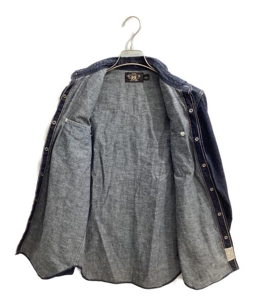 RRL（ダブルアールエル）RRL (ダブルアールエル) デニムシャツ インディゴ サイズ:Sの古着・服飾アイテム