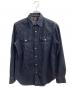 RRL（ダブルアールエル）の古着「デニムシャツ」｜インディゴ