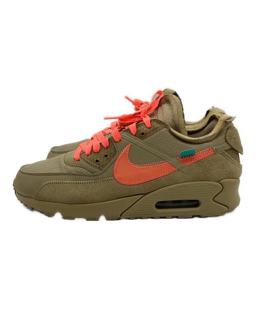 NIKE（ナイキ）NIKE (ナイキ) OFFWHITE (オフホワイト) スニーカー ブラウン サイズ:26.5の古着・服飾アイテム