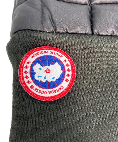 CANADA GOOSE（カナダグース）CANADA GOOSE (カナダグース) キルティンググローブ ブラック サイズ:Mの古着・服飾アイテム