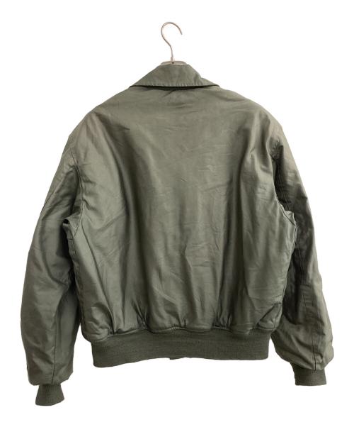 NO BRAND（ノーブランド）NO BRAND (ノーブランド) フライトジャケット オリーブ サイズ:表記なしの古着・服飾アイテム