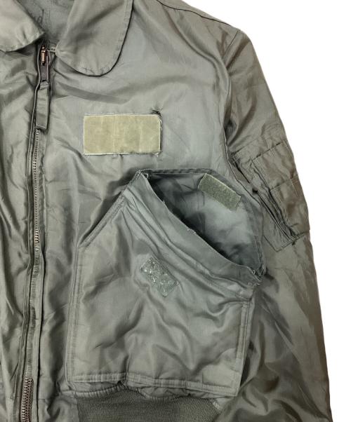 NO BRAND（ノーブランド）NO BRAND (ノーブランド) フライトジャケット オリーブ サイズ:表記なしの古着・服飾アイテム