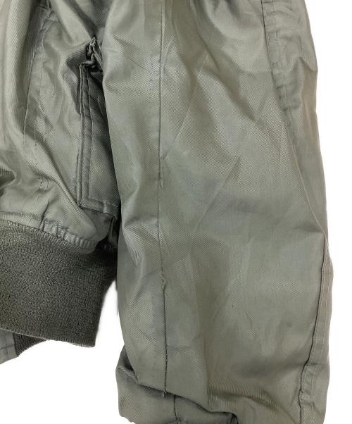 NO BRAND（ノーブランド）NO BRAND (ノーブランド) フライトジャケット オリーブ サイズ:表記なしの古着・服飾アイテム