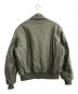NO BRAND (ノーブランド) フライトジャケット オリーブ サイズ:表記なし：20000円