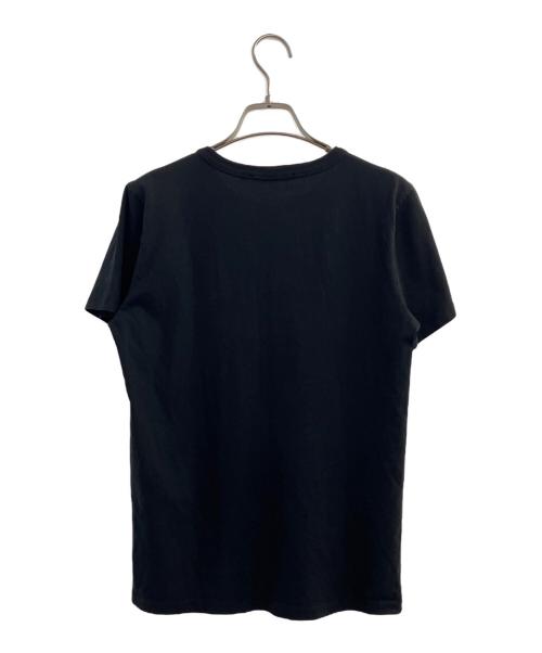 maison kitsune（メゾンキツネ）MAISON KITSUNE (メゾンキツネ) 半袖Tシャツ ブラック サイズ:Sの古着・服飾アイテム