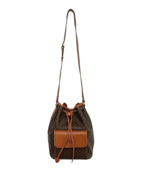 CELINE（セリーヌ）CELINE (セリーヌ) ショルダーバッグ ブラウンの古着・服飾アイテム