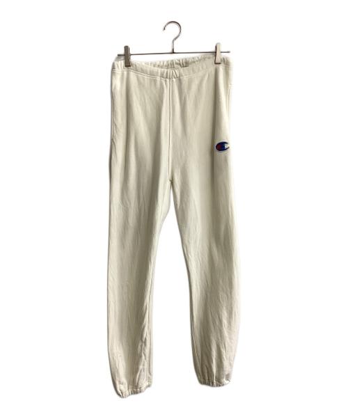Champion×UNDERCOVER（チャンピョン×アンダーカバー）Champion×UNDERCOVER (チャンピョン×アンダーカバー) スウェットパンツ アイボリー サイズ:Sの古着・服飾アイテム