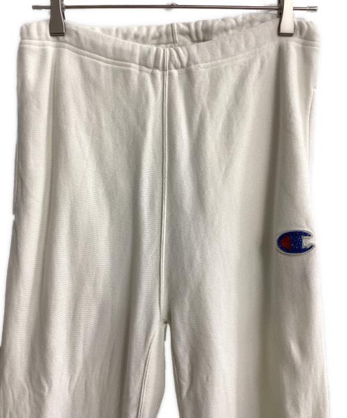 Champion×UNDERCOVER（チャンピョン×アンダーカバー）Champion×UNDERCOVER (チャンピョン×アンダーカバー) スウェットパンツ アイボリー サイズ:Sの古着・服飾アイテム