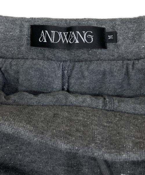 ANDWANG（アンドワン）ANDWANG (アンドワン) ミニスカート グレー サイズ:Mの古着・服飾アイテム