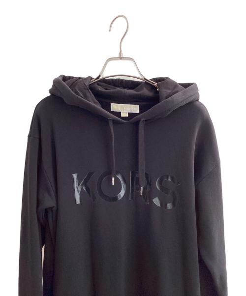 MICHAEL KORS（マイケルコース）MICHAEL KORS (マイケルコース) スウェットワンピース ブラック サイズ:Mの古着・服飾アイテム