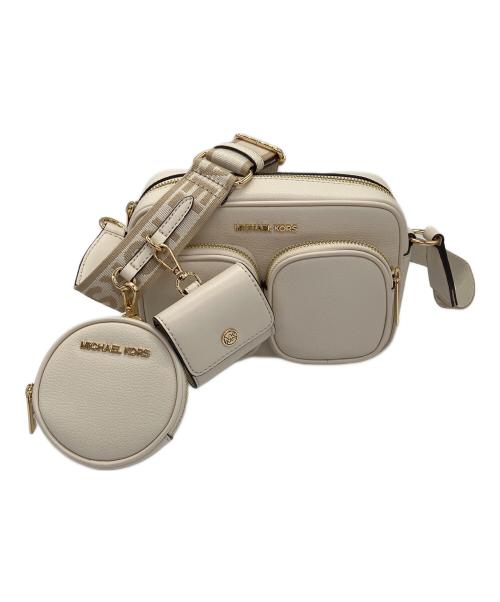 MICHAEL KORS（マイケル・コース）MICHAEL KORS (マイケル・コース) ショルダーバッグ ホワイトの古着・服飾アイテム