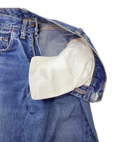LEVI'S（リーバイス）LEVI'S (リーバイス) 505ビッグE片面耳付デニムパンツ ブルー サイズ:表記なしの古着・服飾アイテム