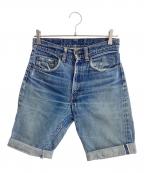 LEVI'Sリーバイス）の古着「デニムハーフパンツ」｜ブルー
