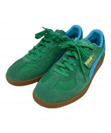 PUMA（プーマ）の古着「ユニセックス パレルモ ヴィンテージ アップデート スニーカー」｜グリーン