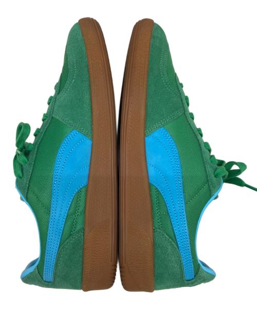 PUMA（プーマ）PUMA (プーマ) ユニセックス パレルモ ヴィンテージ アップデート スニーカー グリーン サイズ:28の古着・服飾アイテム