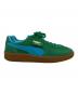 中古・古着 PUMA (プーマ) ユニセックス パレルモ ヴィンテージ アップデート スニーカー グリーン サイズ:28：6000円