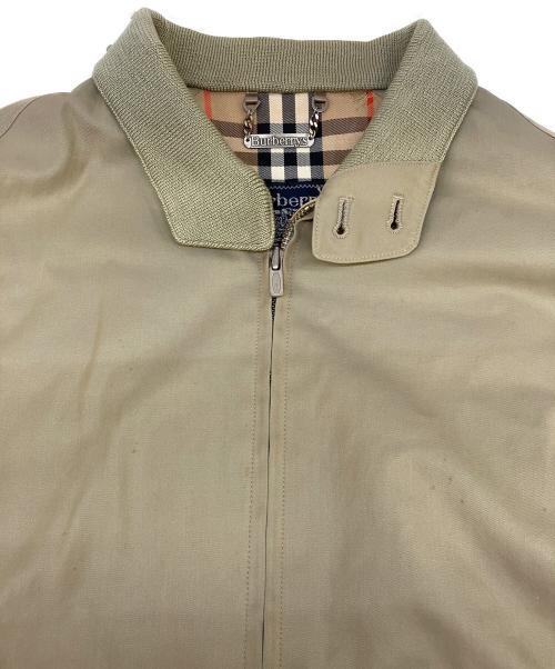 BURBERRY（バーバリー）BURBERRY (バーバリー) ブルゾン ベージュ サイズ:Lの古着・服飾アイテム
