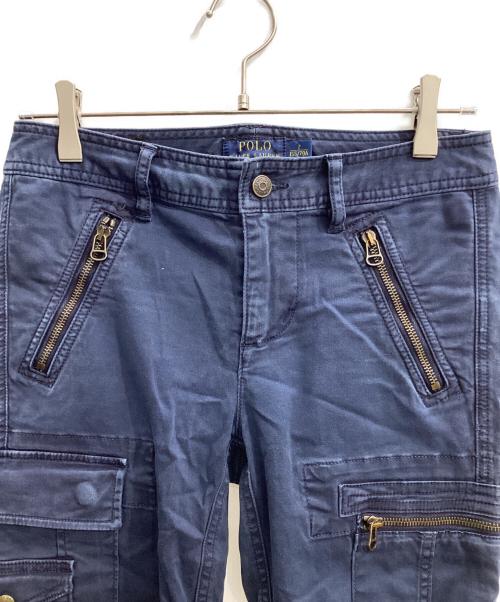 POLO RALPH LAUREN（ポロ・ラルフローレン）POLO RALPH LAUREN (ポロ・ラルフローレン) カーゴパンツ ネイビー サイズ:2の古着・服飾アイテム