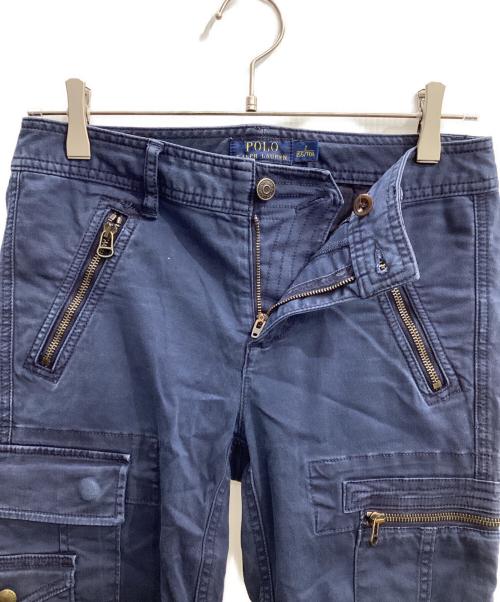 POLO RALPH LAUREN（ポロ・ラルフローレン）POLO RALPH LAUREN (ポロ・ラルフローレン) カーゴパンツ ネイビー サイズ:2の古着・服飾アイテム