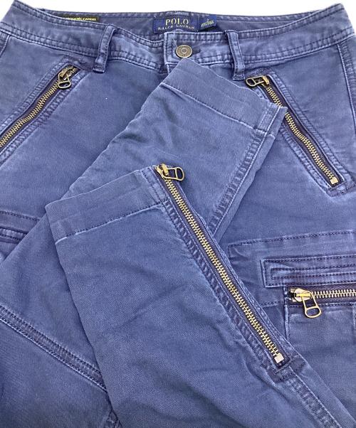 POLO RALPH LAUREN（ポロ・ラルフローレン）POLO RALPH LAUREN (ポロ・ラルフローレン) カーゴパンツ ネイビー サイズ:2の古着・服飾アイテム