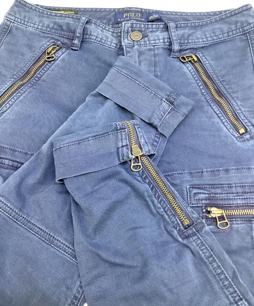 POLO RALPH LAUREN（ポロ・ラルフローレン）POLO RALPH LAUREN (ポロ・ラルフローレン) カーゴパンツ ネイビー サイズ:2の古着・服飾アイテム