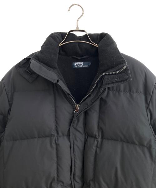 POLO RALPH LAUREN（ポロ・ラルフローレン）POLO RALPH LAUREN (ポロ・ラルフローレン) ダウンジャケット ブラック サイズ:Lの古着・服飾アイテム