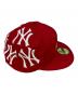 中古・古着 SUPREME (シュプリーム) New Era (ニューエラ) キャップ レッド サイズ:58.7：12000円