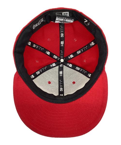 New Era（ニューエラ）New Era (ニューエラ) キャップ レッド サイズ:57.7cmの古着・服飾アイテム