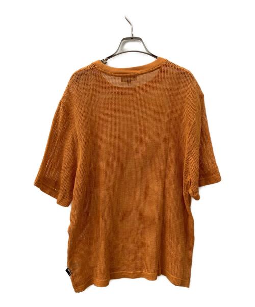stussy（ステューシー）stussy (ステューシー) 半袖カットソー オレンジ サイズ:XLの古着・服飾アイテム