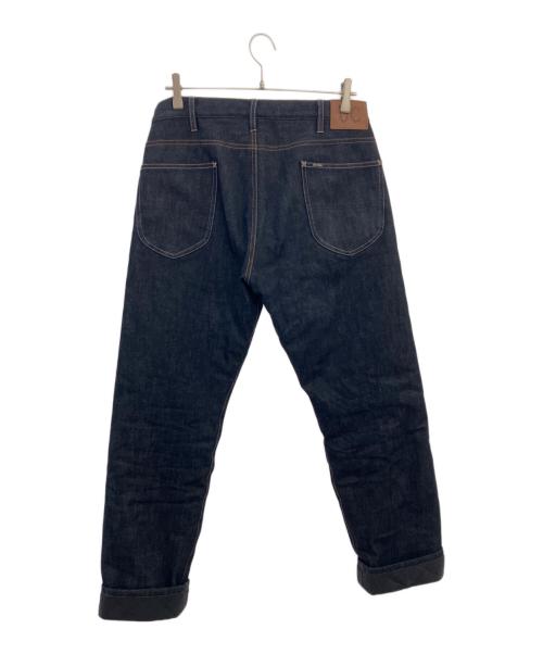 UNCROWD CYCLETOGS（アンクラウド・サイクルタグス）UNCROWD CYCLETOGS (アンクラウド・サイクルタグス) フリースデニムパンツ ブルー サイズ:Mの古着・服飾アイテム