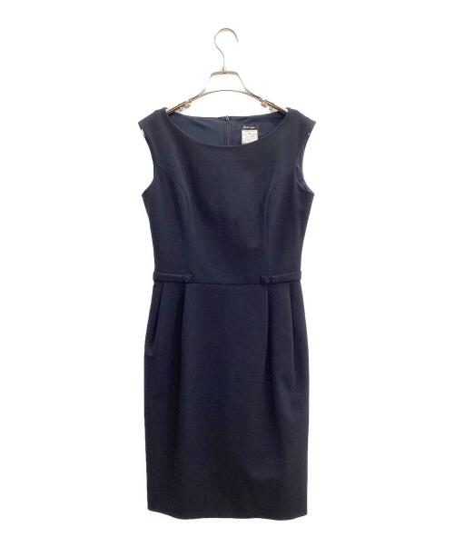 Rene basic（ルネベーシック）Rene basic (ルネベーシック) ノースリーブ・キャミソールワンピース ネイビー サイズ:36の古着・服飾アイテム