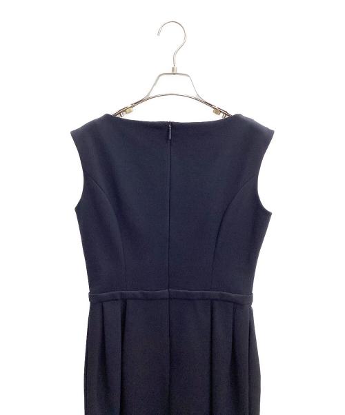 Rene basic（ルネベーシック）Rene basic (ルネベーシック) ノースリーブ・キャミソールワンピース ネイビー サイズ:36の古着・服飾アイテム
