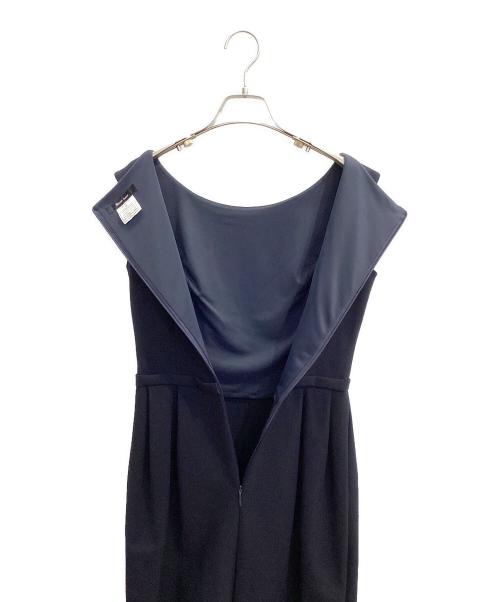 Rene basic（ルネベーシック）Rene basic (ルネベーシック) ノースリーブ・キャミソールワンピース ネイビー サイズ:36の古着・服飾アイテム