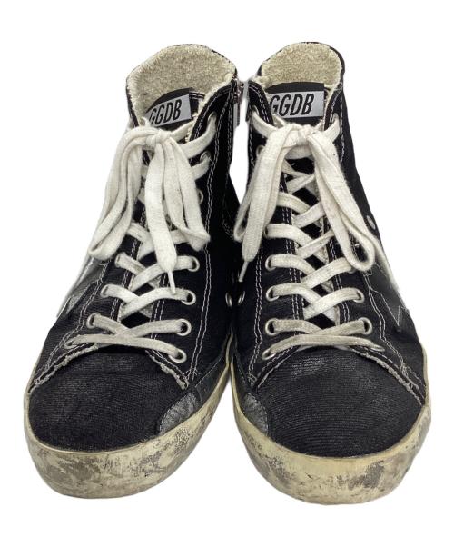 GOLDEN GOOSE（ゴールデングース）GOLDEN GOOSE (ゴールデングース) ハイカットスニーカー ブラック サイズ:40の古着・服飾アイテム