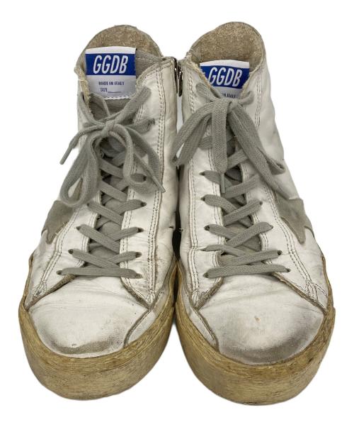 GOLDEN GOOSE（ゴールデングース）GOLDEN GOOSE (ゴールデングース) ハイカットスニーカー ホワイト サイズ:40の古着・服飾アイテム