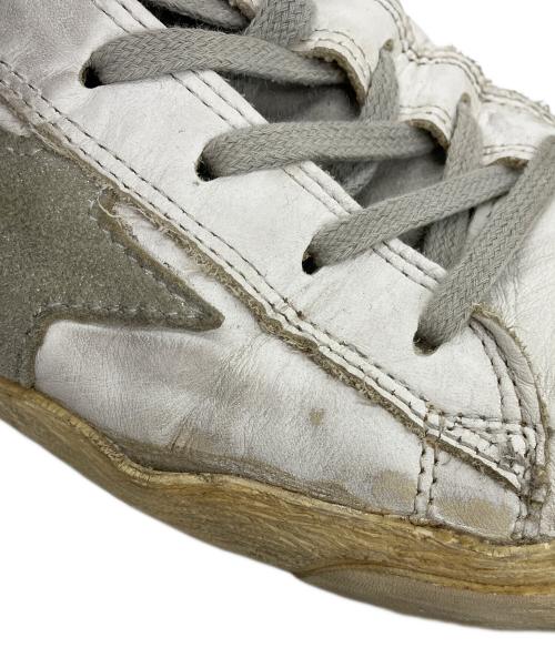 GOLDEN GOOSE（ゴールデングース）GOLDEN GOOSE (ゴールデングース) ハイカットスニーカー ホワイト サイズ:40の古着・服飾アイテム