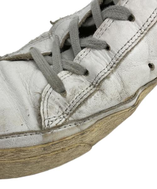 GOLDEN GOOSE（ゴールデングース）GOLDEN GOOSE (ゴールデングース) ハイカットスニーカー ホワイト サイズ:40の古着・服飾アイテム