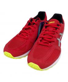 asics（アシックス）の古着「ローカットスニーカー」｜レッド