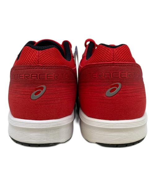 asics（アシックス）asics (アシックス) ローカットスニーカー レッド サイズ:26の古着・服飾アイテム