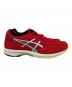 中古・古着 asics (アシックス) ローカットスニーカー レッド サイズ:26：7000円